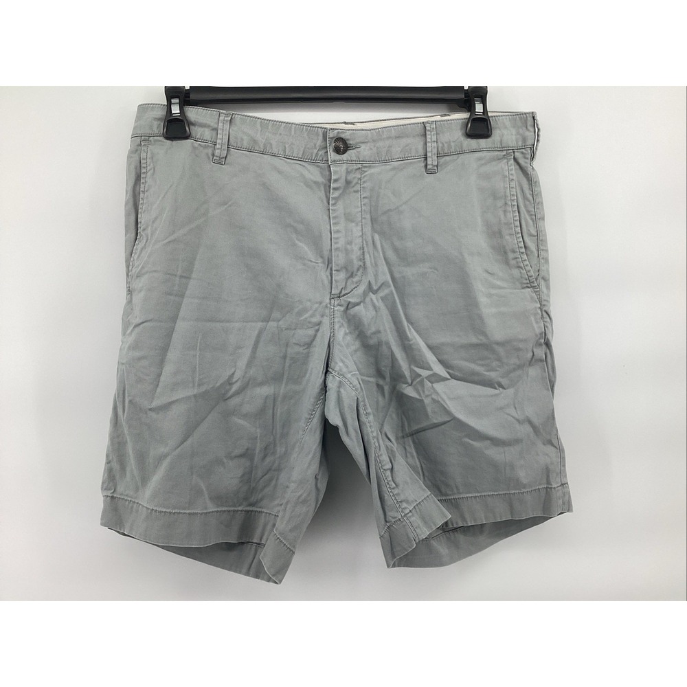 Faherty Brand Gray Chino Shorts Size 33